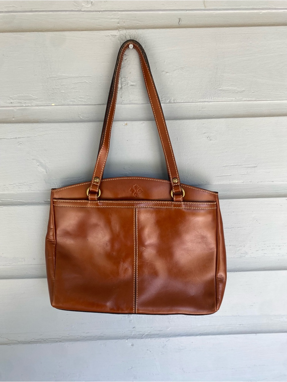 Patricia Nash Leather Poppy Tote - Picture 3 of 7